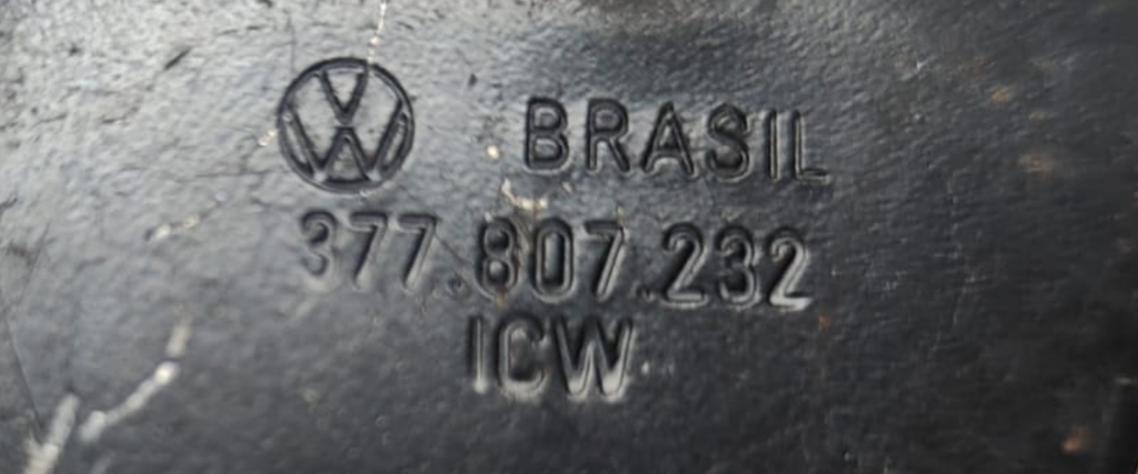 SOPORTE FASCIA VOLKSWAGEN GOL/ PARATI/ SAVEIRO 2004 AL 2010 DEL DER ORIGINAL COD. 377-807-232