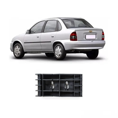 GUIA FASCIA (DEFENSA) CHEVROLET CHEVY C1/C2/C3 1994 AL 2001/ CORSA 1996 AL 2010 SEDAN TRAS DER ORIGINAL COD. 93297008