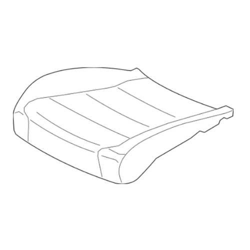 FUNDA ASIENTO VOLKSWAGEN JETTA 2019 AL 2021 S/AIRBAG (P/RESPALDO) TELA NEG DEL DER COD. 17A-881-806-QMS