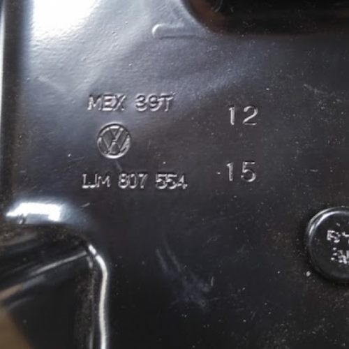 BRACK (BRAZO) DEFENSA VOLKSWAGEN JETTA A4/ JETTA CLASICO 1999 AL 2015 TRAS DER ORIGINAL COD. IJM-807-554