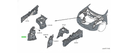 TOLVA INF MOTOR NISSAN ROGUE 2013 AL 2015 LAT DER ORIGINAL COD. 64838-1DA0A