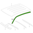 MOLDURA TOLDO TOYOTA TACOMA 2005 AL 2015 LAT IZQ ORIGINAL COD. 75552-04063