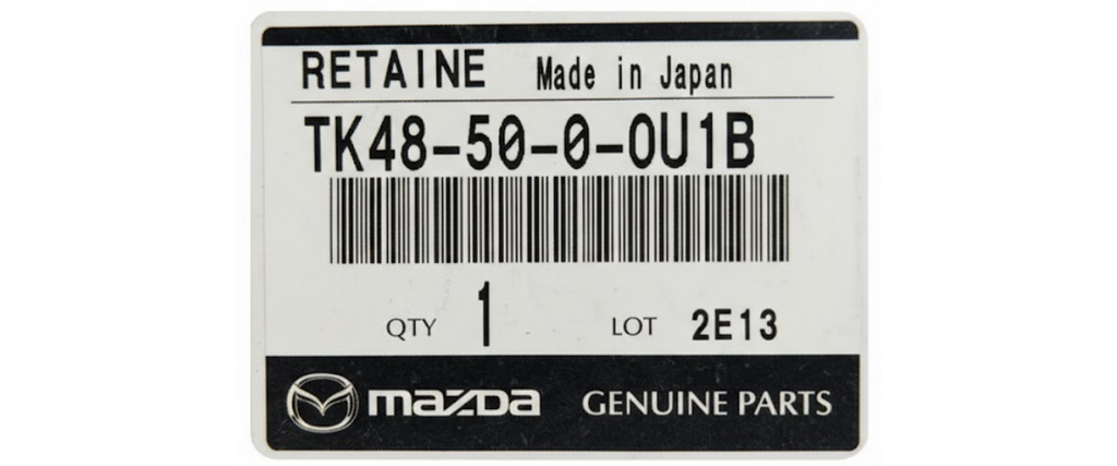 SOPORTE FASCIA (DEFENSA) MAZDA CX-9 2016 AL 2023 LAT DEL IZQ ORIGINAL COD. TK48-50-0U1B