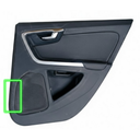 TAPA (PANEL) PUERTA VOLVO S60/ V60 2011 AL 2018 C/MANIJA INT C/BOTON SEGURO/ ELVADOR ELEC TRAS DER DESMONTADO ORIGINAL COD. 8635880