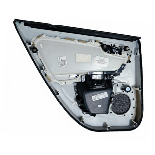 TAPA (PANEL) PUERTA VOLVO S60/ V60 2011 AL 2018 C/MANIJA INT C/BOTON SEGURO/ ELVADOR ELEC TRAS DER DESMONTADO ORIGINAL COD. 8635880