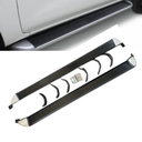 ESTRIBO NISSAN PU NP300 2015 AL 2023 ALUMINIO C/ HERRAJES INSTALACION JGO 2 PZAS