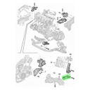 SOPORTE MOTOR CHEVROLET CORSA 2003 AL 2008 1.8L L4 TRAS HORIZONTAL ORIGINAL GM COD. 93302287