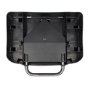 CESTO BASURA 30L ACERO INOXIDABLE LUJO SABLON C/PEDAL C BOTE DE VACIADO INTERNO 714GR