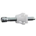 AJUSTADOR FARO CHEVROLET VARIOS 50-22 20 PIEZAS NYLON BLANCO 6.3 1/4 56.1 2 13/64 43.4 1 45/64 18.5 MM 47/64 7.8 MM 5/16 