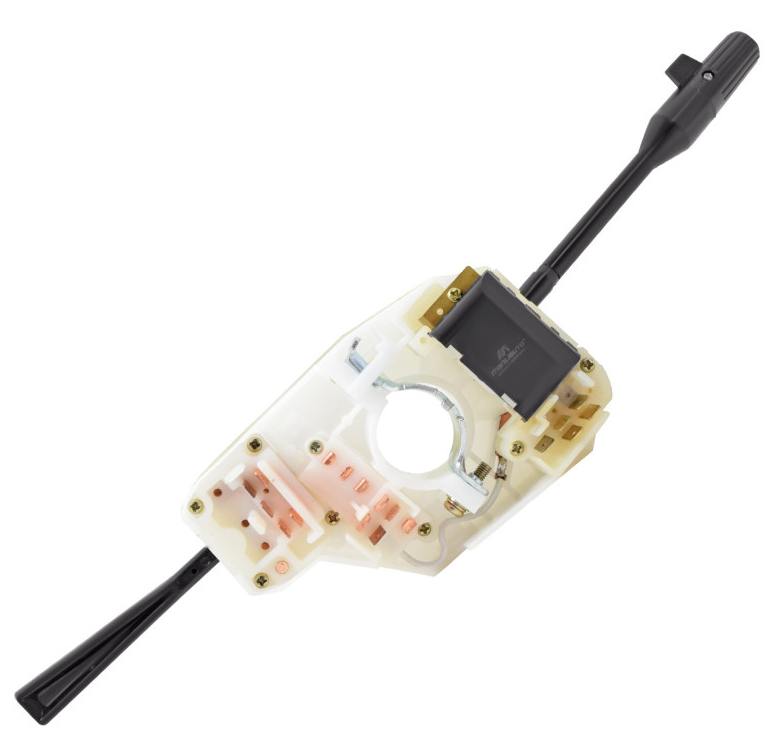 PALANCA DIRECCIONAL NISSAN 720 81-93 CONTROL LUCES/LIMPIABRISAS 14 PINES 2 PASOS NEGRA 12 V CC 