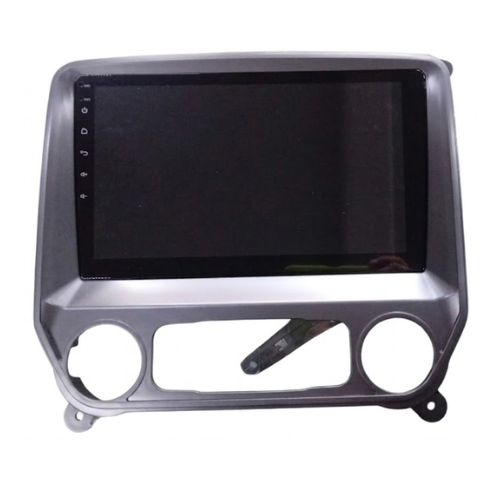 ESTEREO CHEVROLET SILVERADO 2014 AL 2018 NEG CAR PLAY ANDROID GPS WIFI C/PANTALLA TACTIL C/CAMARA REVERSA REAKO SOUND