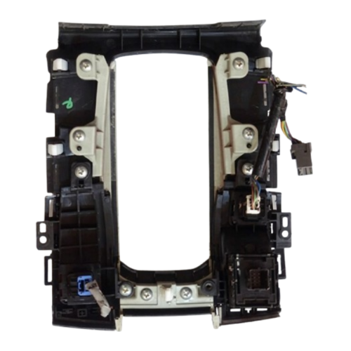 MOLDURA CONSOLA HONDA CIVIC 2016 AL 2021 C/INTERRUPTOR ENCENDIDO/BRAKE HOLD/MODO ECON INT CEN DEL DESMONTADO ORIGINAL COD. 77294-TBA