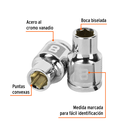 DADO 6 PUNTAS CUADRO 3/8" DE 8MM TRUPER COD. 13672 D-5208-HM (129108)