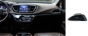 REJILLA INTERIOR DE AIRE ACONDICIONADO CHRYSLER PACIFICA 2017 AL 2026 TAB LAT DER DESMONTADO ORIGINAL COD. 6EC021X9AA