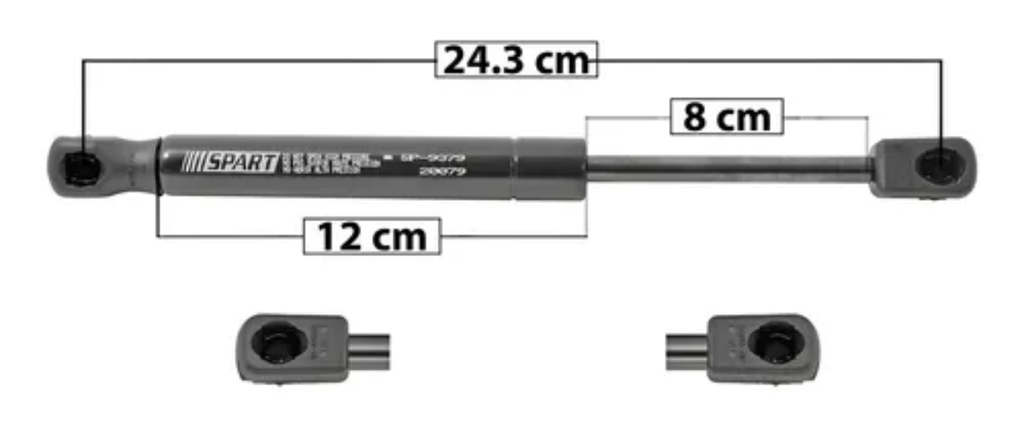 AMORTIGUADOR COFRE MINI COOPER 2008 AL 2013 DER/IZQ *R