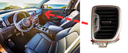 REJILLA INTERIOR DE AIRE ACONDICIONADO KIA SPORTAGE 2017 AL 2022 LAT TAB DEL DER DESMONTADO ORIGINAL COD. 97490-D9000