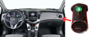 REJILLA INTERIOR DE AIRE ACONDICIONADO CHEVROLET CRUZE 2009 AL 2016 LS/LT/LTZ 1.4/1.8/2.0L DEL DER DESMONTADO ORIGINAL COD. 95999098