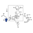 MANGUERA ADMISION DE AIRE FORD FOCUS 2012 AL 2018 4 CIL 2.0L ORIGINAL NUEVO COD. CP9Z9C623A