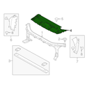 TOLVA MARCO RADIADOR FORD WINDSTAR 1999 AL 2003 SUP DEL ORIGINAL COD. EF2319E52-BA