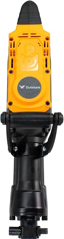 GUTSTARK DEMOLEDOR ROMPEDOR DE CONCRETO ELECTRICO INDUSTRIAL POTENCIA DE 1700 W 2100 BPM MOTOR CON ESCOBILLAS MARTILLO DEMOLEDOR PERFORADOR PARA CONCRETO CONSTRUCCION TRABAJOS PESADOS