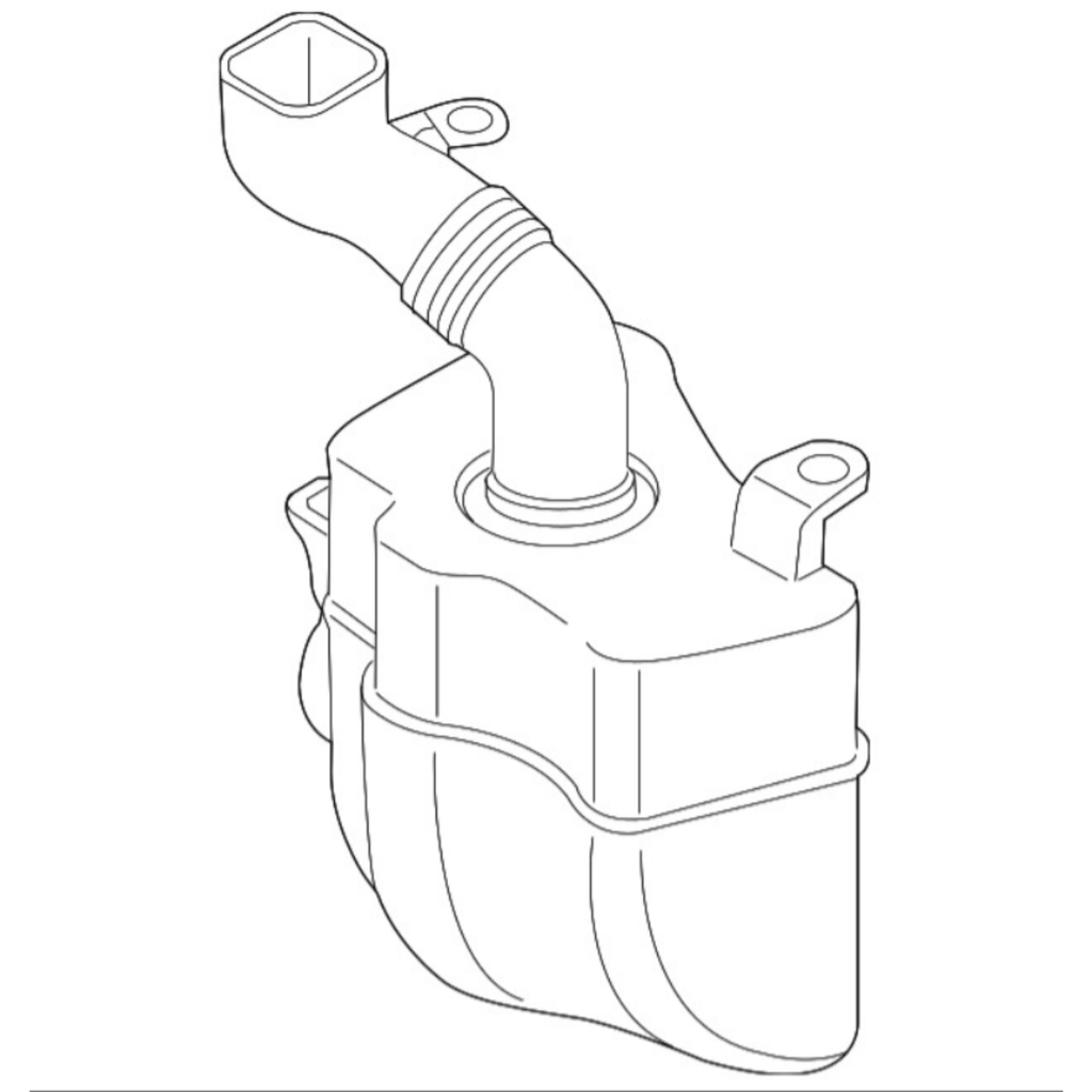 RESONADOR FILTRO AIRE VOLKSWAGEN JETTA 2011 AL 2018 2.0L ORIGINAL COD. 1K0129622D