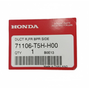 TOLVA CUBREPOLVO HONDA CIVIC/ FIT 2015 AL 2017 LAT DEL DER ORIGINAL COD. 71106-T5H-H00