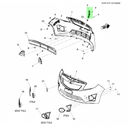 GUIA FASCIA (DEFENSA) CHEVROLET SPARK 2013 AL 2017 DEL IZQ ORIGINAL COD. 95091641