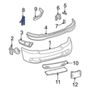 BRACK (BRAZO) DEFENSA FORD PU 1997 AL 2004/ EXPEDITION 1997 AL 2001/ NAVIGATOR 1997 AL 2002 DEL IZQ