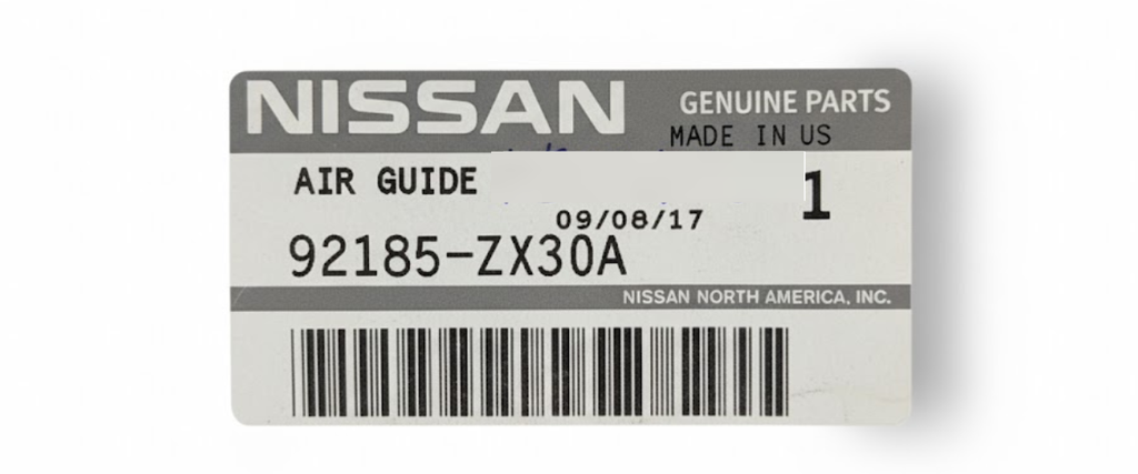 MOLDURA PILAR A NISSAN ALTIMA 2009 AL 2012 INT DEL IZQ ORIGINAL COD. 92185-ZX30A