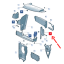 TOLVA DEFLECTOR DE AIRE VOLKSWAGEN GOL/ SAVEIRO 1994 AL 2006 LAT IZQ DESMONTADO ORIGINAL COD. 377121283