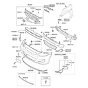 FARO AUX (NIEBLA) DODGE ATTITUDE 2012 AL 2014 C/BASE C/FOCO DER ORIGINAL COD. 92202-1R000