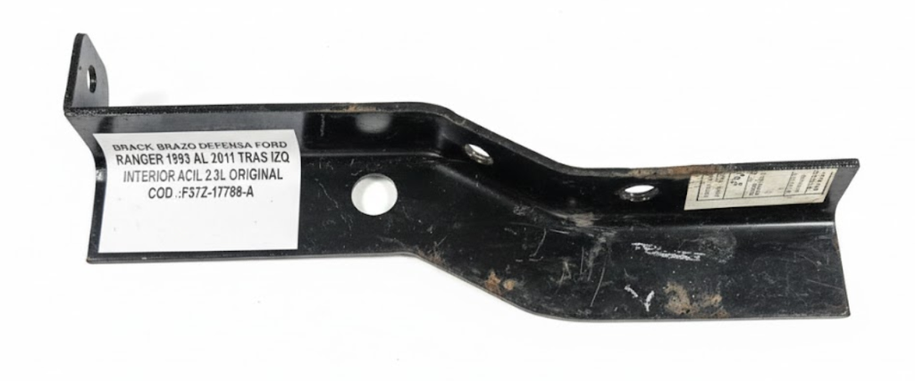 SOPORTE FASCIA FORD RANGER 1993 AL 2011 4 CIL 2.3L INT TRAS IZQ ORIGINAL COD. F37Z-17788-A