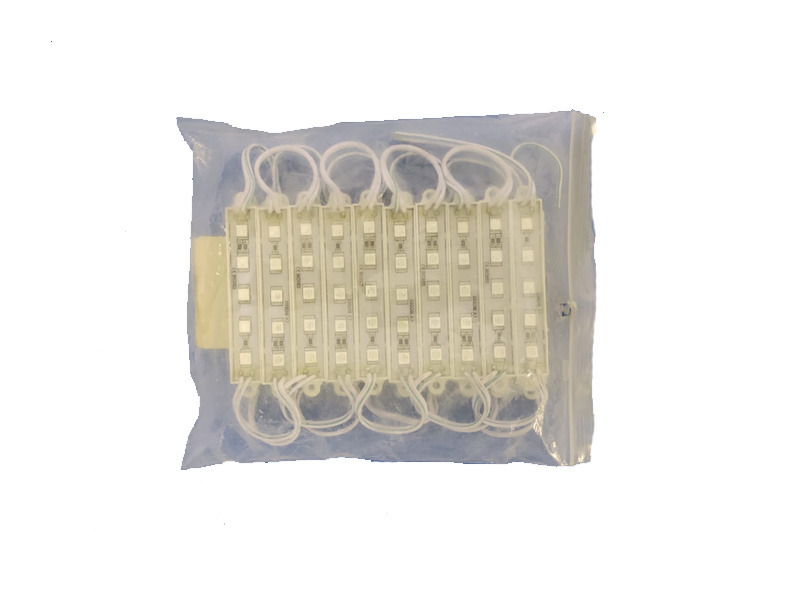 [137223] MODULOS LED VERDE 20PZAS 5 LEDS C/U 12V 1 PZA HGO