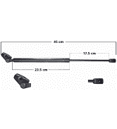 AMORTIGUADOR 5TA PUERTA DODGE ATOS DE 2005 AL 2012 DER *A