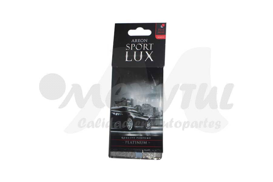 AROMATIZANTE AREON SPORT LUX-PLATINIUM 1 PZA