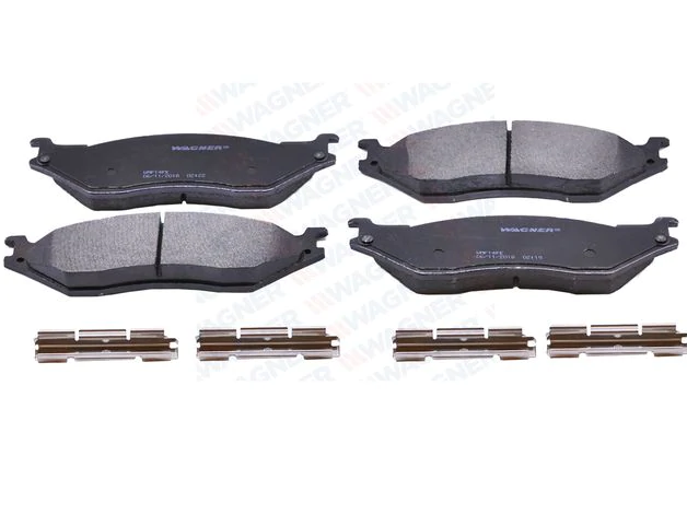 BALATA FRENO DE DISCO WAGNER BALATA SEMI-METALICA FORD TRUCK F550 SUPER DUTY BASE DE 1999 AL 2004/F450 SUPER DUTY 1 1/2 TON TRUCK DE 1999 AL 2004 DEL/TRAS
