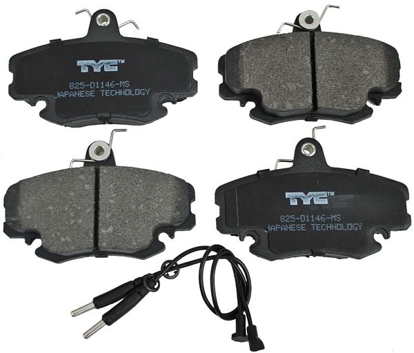 BALATA NISSAN PLATINA/ SANDERO/ STEPWAY DE 2002 AL 2010 SEMI-METALICAS JGO DEL COD. 41060-00QAB (125752) TW