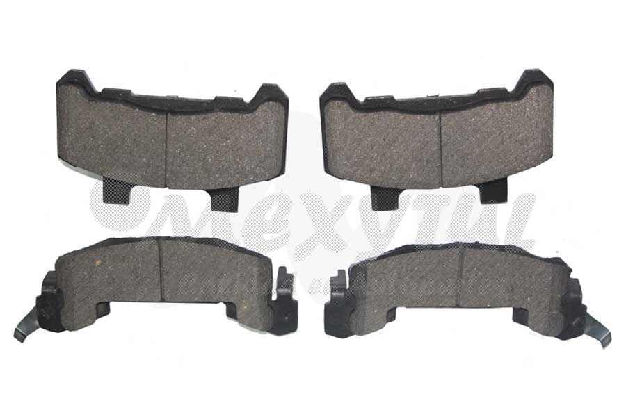 BALATAS CHEVROLET CAVALIER DE 1985 AL 1991/ CUTLASS DE 1985 AL 1990/ GRAND AM DE 1985 AL 1990 SEMI-METALICA DEL COD. 7192-289 (115924) TW