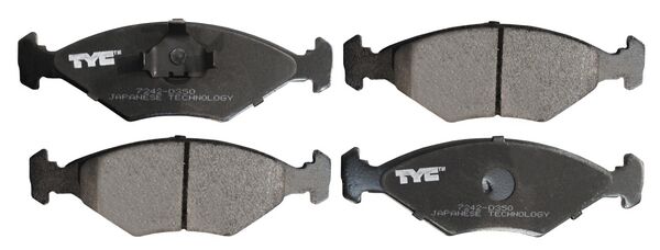 BALATAS CHEVROLET CHEVY DE 1999 AL 2005 / CHEVY DE 2000 AL 2002/ VOLKSWAGEN POINTER DE 1998 AL 2009 / PU DE 1999 AL 2007 SEMI-METALICAS JGO DEL COD. SPC-743X-Z (127935)