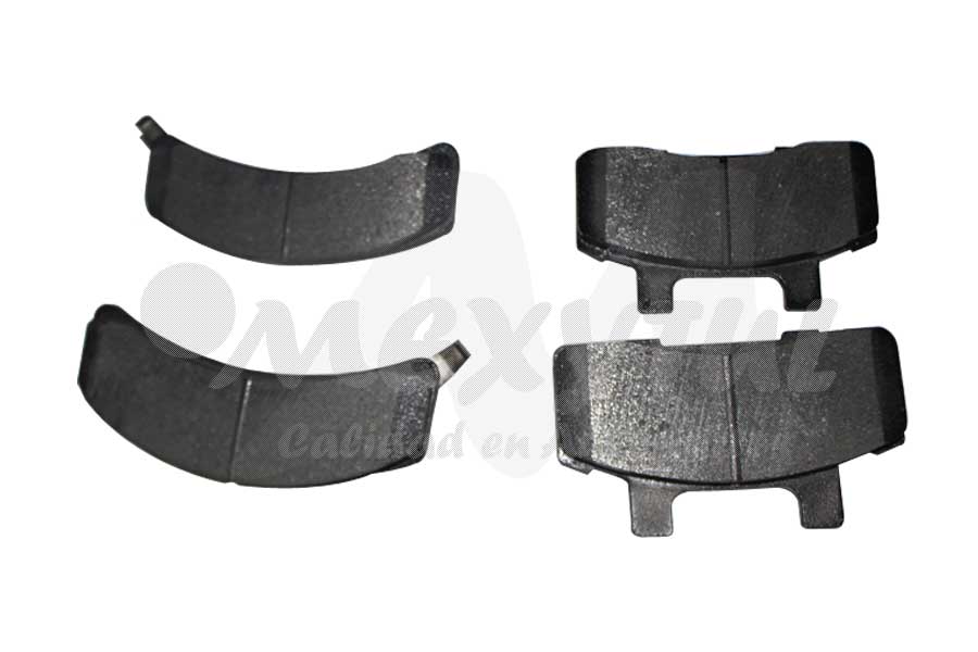 BALATAS CHEVROLET PU DE 1988 AL 1998DELSEMI-METALICA JGO DC COD 7259D368/C-1500 DE 1993 AL 1998/C-2500 DE 1988 AL 1997/VAN EXPRESS DE 1997 AL 2001/SILVERADO DE 1995 AL 1996/SUBURBAN DE 1994 AL 1999/RAM 1500 DE 1994 AL 2001 (115940)