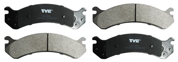 BALATAS CHEVROLET PU/SUBURBAN/SILVERADO/AVALANCHE 99-07 SEMI-METALICA HEAVY DUTY DENALLI JGO DEL TW