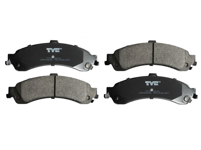 BALATAS CHEVROLET SIERRA 05-06 4X4 SEMI-METALICA JGO DEL TW