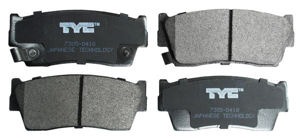 BALATAS CHEVROLET TRACKER 89-01 2WDD SEMI-METALICA JGO DEL TW