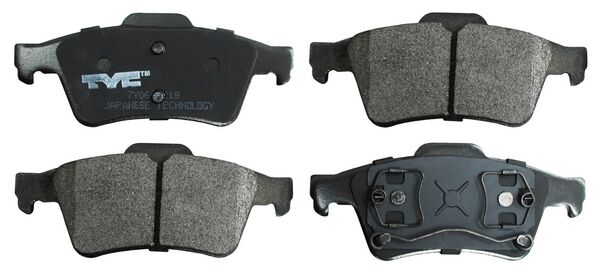 BALATAS CHEVROLET VECTRA 03-05 SEMI-METALICA JGO DEL TW