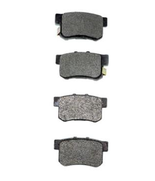 BALATAS DYNAMIK TRAS SEMI-METALICA HONDA ACCORD DE 1991 AL 2007 ACURA CI DE 1997 AL 1999 SUZUKI KIZASHI DE 2010 AL 2015 COD. DNK7418D537 