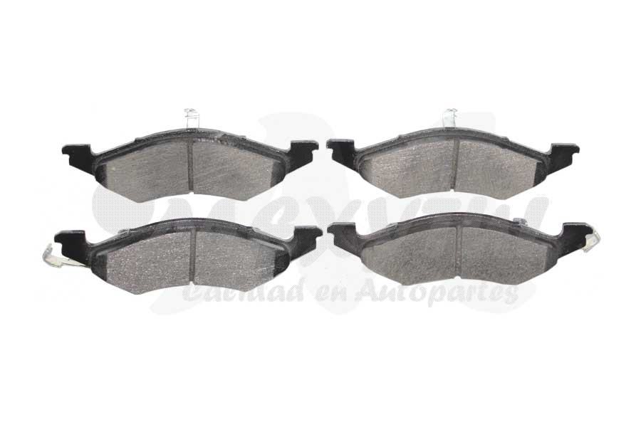 BALATAS FORD TOPAZ DE 1982 AL 1994DELSEMI-METALICA JGO DC COD 7106D257/ESCORT DE 1981 AL 1990/GHIA DE 1991 AL 1995 (115902)