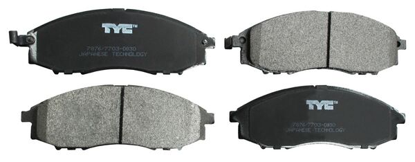 BALATAS NISSAN FRONTIER 02-04/ XTERRA 02-06/ QUEST 03 SEMI-METALICA JGO DEL