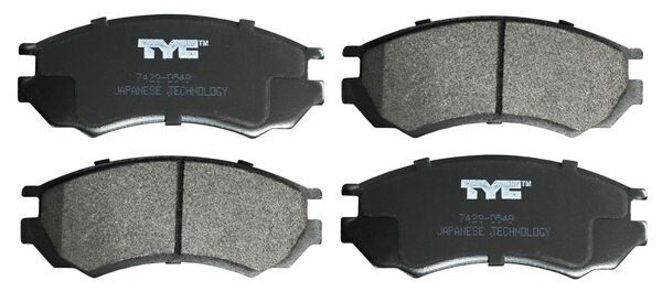 BALATAS NISSAN SENTRA 96-00 SEMI-METALICA JGO DEL TW