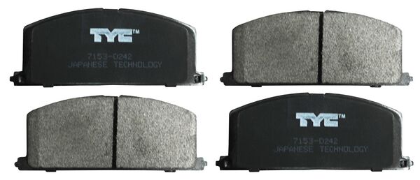 BALATAS TOYOTA COROLLA 84-92 SEMI-METALICA JGO DEL TW