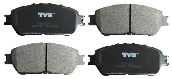 BALATAS TOYOTA SOLARA DE 2005 AL 2006 / SIENNA DE 2004 AL 2010 / TACOMA SR5 DE 2007 AL 2010 / TACOMA TRD SPORT DE 2007 AL 2015 SEMI-METALICA JGO DEL COD. 7896-906 (116049)